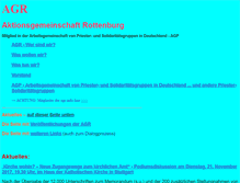Tablet Screenshot of aktionsgemeinschaft-rottenburg.de
